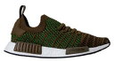 AfB_X IWiX Y Xj[J[adidas Originals NMD R1 STLT Primeknit vCjbg u[Xg Trace Olive/Core Black/Solar Slime