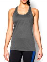 A_[A[}[ fB[X ^Ngbv UA Tech Tank Top gbvX Carbon Heather/Metallic Silver