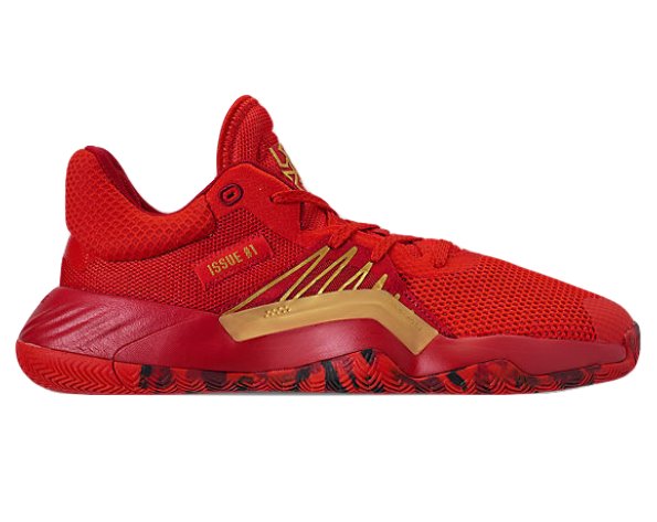 アディダス メンズ ドノバン ミッチェル adidas D.O.N. Issue 1 バッシュ Red/Power Red/Gold Metallic