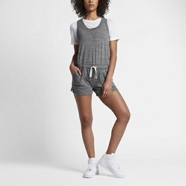 ナイキ レディース Nike Women's Gym vintage romper ロンパース Grey