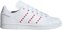 アディダス オリジナルス キッズ/レディース adidas Originals Stan Smith Heart スニーカー White/Red