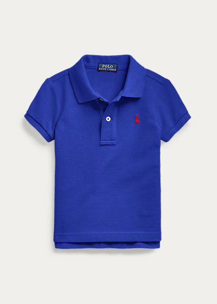 ե 2-6X 륺/å Polo Ralph Lauren Cotton Mesh Polo Shirt ݥ Ⱦµ Heritage Royal λ