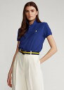 | t[ fB[X Polo Ralph Laure Classic Fit Mesh Polo Shirt |Vc  Fall Royal