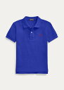 t[ 2T-7 {[CY/LbY Polo Ralph Lauren Cotton Mesh Polo Shirt |Vc  Heritage Royal j̎q