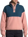 m[XtFCX fB[X The North Face Women's Cragmont ? Snap Fleece Pullover t[X WPbg BLUE WING TEAL/PINK CLAY AE^[