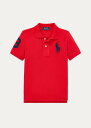 t[ 2T-7 {[CY/LbY Polo Ralph Lauren Big Pony Cotton Mesh Polo |Vc  RL 2000 Red j̎q