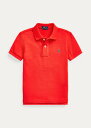 t[ 2T-7 {[CY/LbY Polo Ralph Lauren Cotton Mesh Polo Shirt |Vc  African Red j̎q