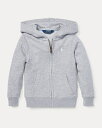 | t[ 2-6X K[Y/LbY Polo Ralph Lauren French Terry Hoodie p[J[ LIGHT GREY HEATHER