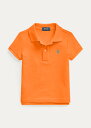 t[ 2-6X K[Y/LbY Polo Ralph Lauren Cotton Mesh Polo Shirt |Vc  Resort Orange ̎q