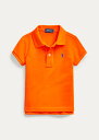 t[ 2-6X K[Y/LbY Polo Ralph Lauren Cotton Mesh Polo Shirt |Vc  Sailing Orange ̎q