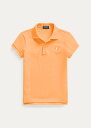 t[ 7-16 K[Y/LbY Polo Ralph Lauren Cotton Mesh Polo Shirt |Vc  Key West Orange ̎q