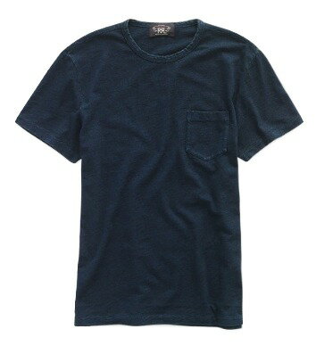 トップス, Tシャツ・カットソー RRL T Double R.L Ralph Lauren Indigo Cotton Jersey T-Shirt RINSED INDIGO