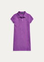 | t[ 7-16 K[Y/LbY Polo Ralph Lauren Cotton Mesh Polo Dress s[X Paloma Purple ̎q