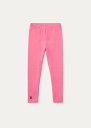 t[ 2-6X K[Y/LbY Polo Ralph Lauren Stretch Jersey Legging MX pc Baja Pink ̎q