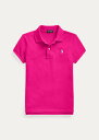 t[ 7-16 K[Y/LbY Polo Ralph Lauren Cotton Mesh Polo Shirt |Vc  Aruba Pink ̎q