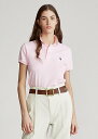 ラルフローレン ポロ ラルフローレン レディース Polo Ralph Laure Classic Fit Mesh Polo Shirt ポロシャツ 半袖 Country Club Pink