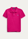 t[ 2T-7 {[CY/LbY Polo Ralph Lauren Cotton Mesh Polo Shirt |Vc  Aruba Pink j̎q