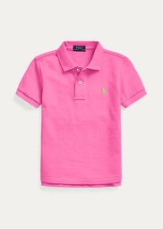 ラルフローレン 2T-7 ボーイズ/キッズ Polo Ralph Lauren Cotton Mesh Polo Shirt ポロシャツ 半袖 Maui Pink 男の子