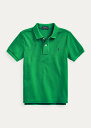 t[ 2T-7 {[CY/LbY Polo Ralph Lauren Cotton Mesh Polo Shirt |Vc  Billiard j̎q