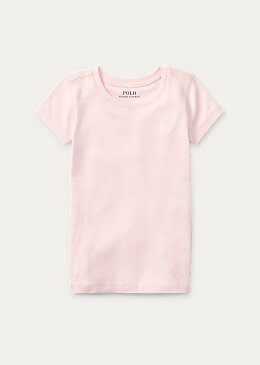 ポロ ラルフローレン 2-6X ガールズ/キッズ Polo Ralph Lauren Cotton-Modal Crewneck Tee Tシャツ 半袖 Posy T-shirt 女の子