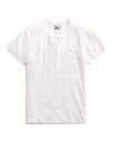 ダブルアールエル ラルフローレン メンズ Tシャツ 半袖 ポケット 白 無地 Double R.L RRL Ralph Lauren Jersey Pocket T-Shirt - White