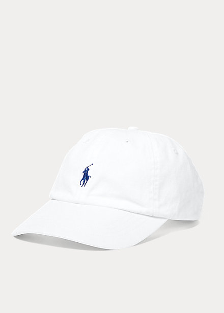 ポロ ラルフ ローレン ラルフローレン キャップ Polo Ralph Lauren Cotton Chino Baseball Cap 帽子 White