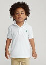 ラルフローレン 2T-7 ボーイズ/キッズ Polo Ralph Lauren The Earth Polo ポロシャツ 半袖 Pure White 男の子