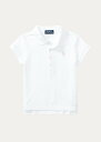 t[ 2-6X K[Y/LbY Polo Ralph Lauren Cotton Polo Shirt |Vc  White ̎q