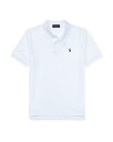 t[ {[CY/LbY Polo Ralph Lauren Cotton Mesh Polo Shirt |Vc  WHITE j̎q
