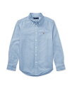 ラルフローレン ボーイズ/キッズ Polo Ralph Lauren Cotton Oxford Sport Shirt ボタンダウンシャツ BLUE 男の子