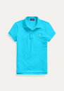 t[ 7-16 K[Y/LbY Polo Ralph Lauren Cotton Mesh Polo Shirt |Vc  Cove Blue ̎q