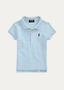 ラルフローレン 2-6X ガールズ/キッズ Polo Ralph Lauren Cotton Polo Shirt ポロシャツ 半袖 Elite Blue 女の子