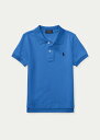 ラルフローレン 2T-7 ボーイズ/キッズ Polo Ralph Lauren Cotton Mesh Polo Shirt ポロシャツ 半袖 Blue 男の子