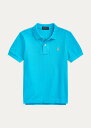 t[ 2T-7 {[CY/LbY Polo Ralph Lauren Cotton Mesh Polo Shirt |Vc  Cove Blue j̎q