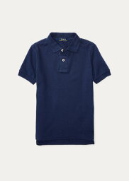 ラルフローレン 2T-7 ボーイズ/キッズ Polo Ralph Lauren Cotton Mesh Uniform Polo Shirt ポロシャツ 半袖 Newport Navy 男の子