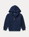 | t[ 2T-7 {[CY/LbY Polo Ralph Lauren Cotton-Blend-Fleece Hoodie p[J[ CRUISE NAVY