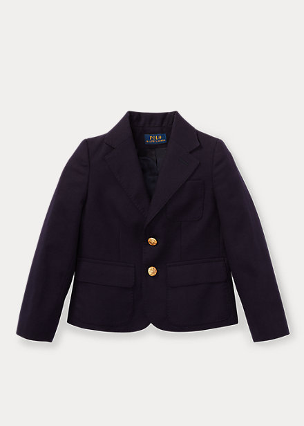 ポロ ラルフローレン 2T-6X ガールズ/キッズ Polo Ralph Lauren Wool Blazer ブレザー ジャケット GREENWICH NAV...