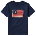 t[ {[CY/LbY TVc Polo Ralph Lauren Flag Cotton Jersey T-Shirt  NEWPORT NAVY