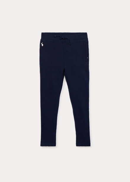 楽天trois　HOMMEラルフローレン 2-6X ガールズ/キッズ Polo Ralph Lauren French Terry Legging レギンス パンツ French Navy 女の子