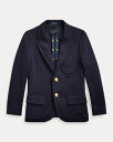 | t[ 2T-7 {[CY/LbY Polo Ralph Lauren Knit Cotton Sport Coat WPbg RL NAVY