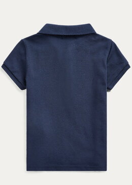 ラルフローレン 2-6X ガールズ/キッズ Polo Ralph Lauren Cotton Polo Shirt ポロシャツ 半袖 French Navy 女の子
