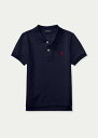 ラルフローレン 2T-7 ボーイズ/キッズ Polo Ralph Lauren Cotton Mesh Polo Shirt ポロシャツ 半袖 French Navy 男の子
