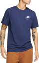 ナイキ メンズ Nike Men's Sportswear Club T-Shirt Tシャツ 半袖 MIDNIGHT NAVY