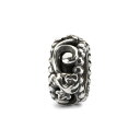 トロールビーズ Trollbeads バロックスペーサー Baroque Spacer シルバー Silver ストッパー Stopper エバーグリーンディバイン Evergreen Divine