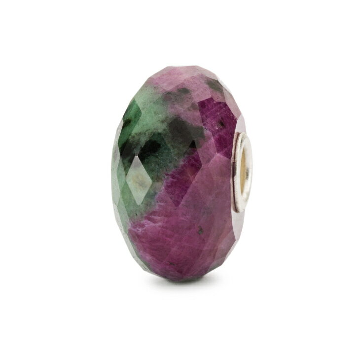 トロールビーズ Trollbeads ルビーゾイサイト Ruby Zoisite 天然石 Gemstone ビーズ Beads ネイチャーズパワー Nature's Powers