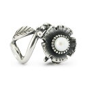 トロールビーズ Trollbeads フレームドバイフラワー Framed by Flower シルバー Silver パール Pearl ビーズ Framing Beads フラワーガーデン Flower Garden