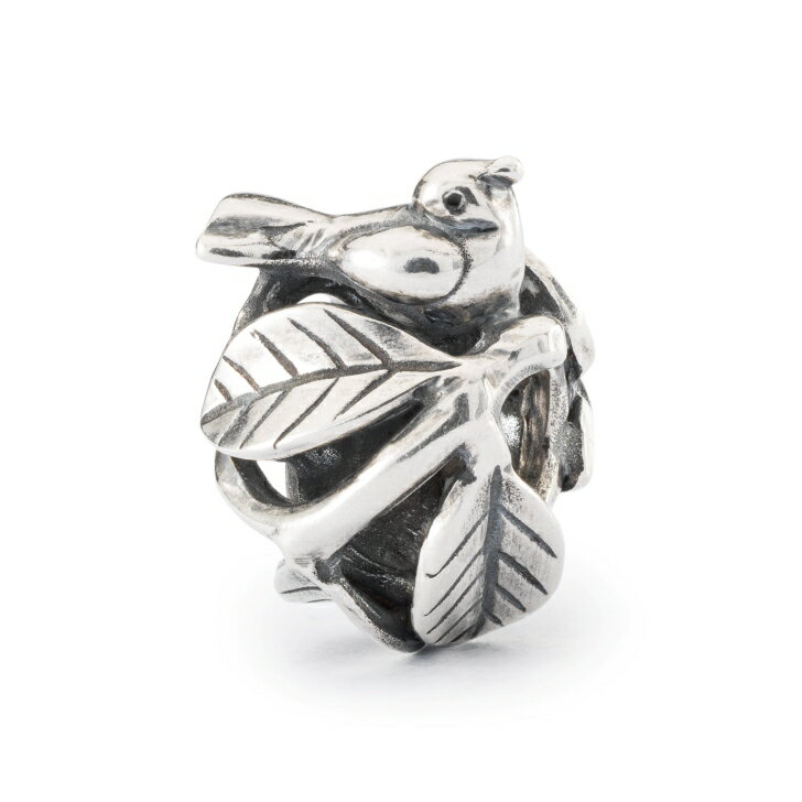 トロールビーズ Trollbeads バードネスト・ビーズ Bird's Nest Bead シルバー Silver ホープ＆ニュービギニング Hope and New Beginnings