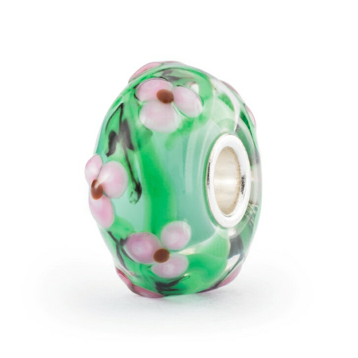 g[r[Y Trollbeads G`ebh[YK[fEr[Y Enchanted Rose Garden Bead KX Glass z[vj[rMjO Hope and New Beginnings