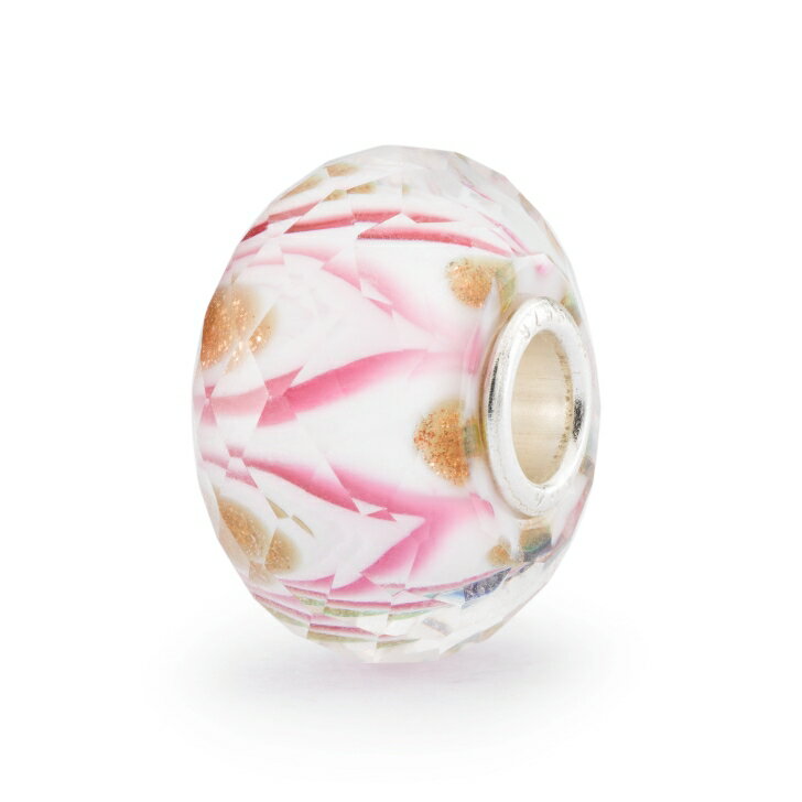 トロールビーズ Trollbeads ピンクシンフォニー ビーズ Pink Symphony Bead ガラス Glass ホープ＆ニュービギニング Hope and New Beginnings