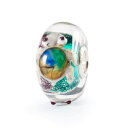 トロールビーズ Trollbeads ステディ ペース ビーズ Steady Pace Bead ガラス Glass ライフ イズ ア ミラクルLife is a Miracle セレニティー Serenity リミテッドエディション Limited Edition